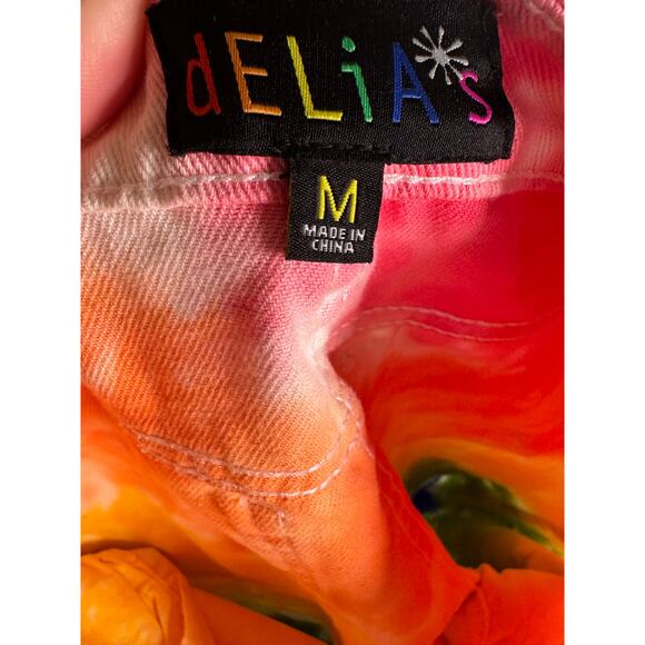 Delia's Dolls Kill Women's Multi Tye Dye Jeans Size: Medium - Picture 4 of 7